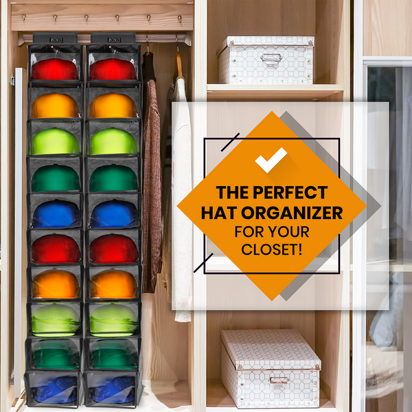 Hats storage organizer sale