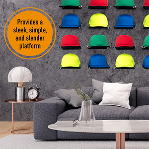 Hat Organizer Shelves For Wall - 4 Pack